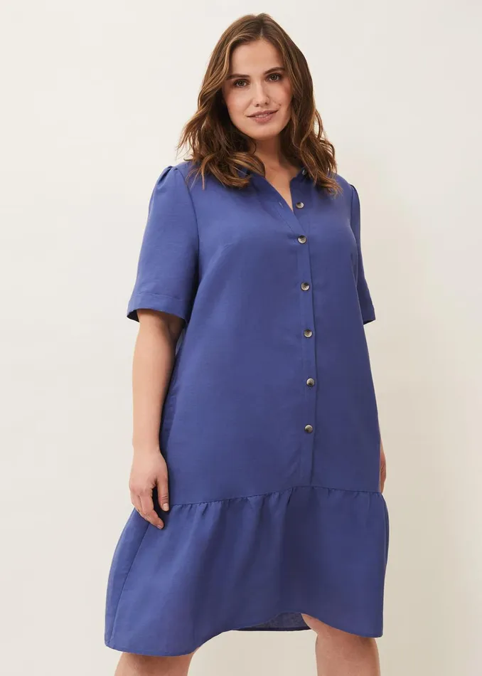 Women Phase Eight Day Dresses Riley Swing Dress Blue