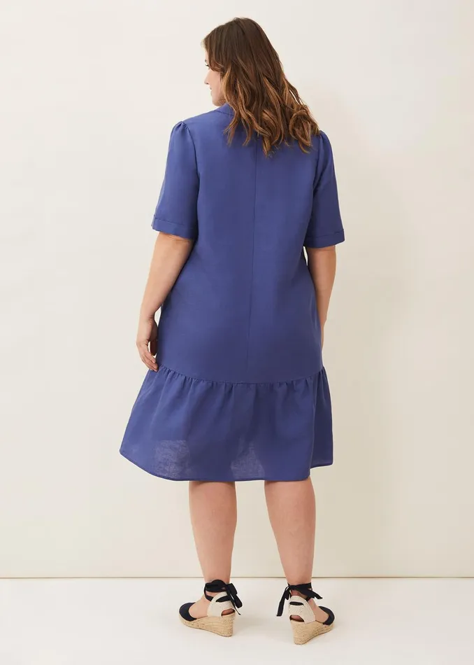 Women Phase Eight Day Dresses Riley Swing Dress Blue