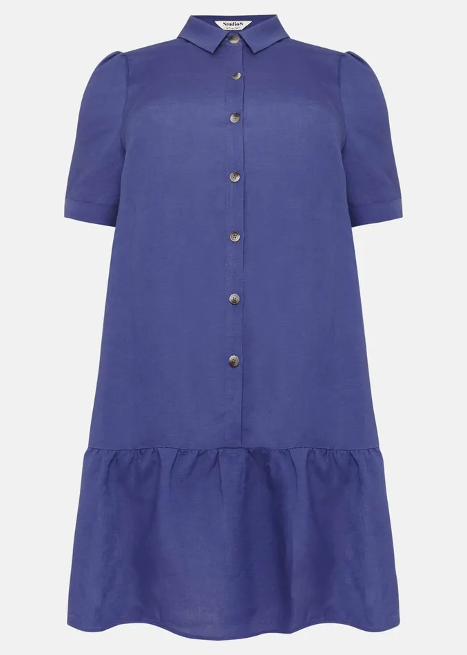 Women Phase Eight Day Dresses Riley Swing Dress Blue