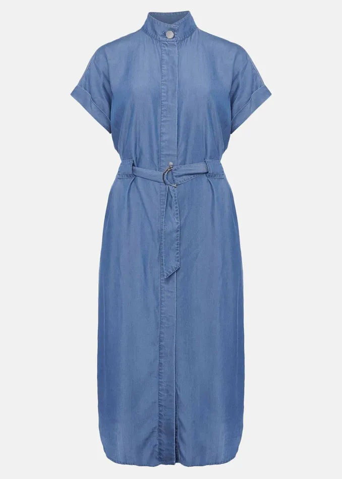 Women Phase Eight Day Dresses Tilda Chambray Dress Chambray