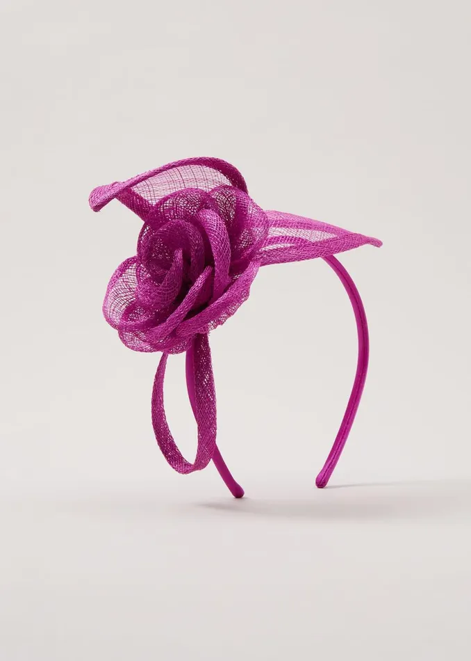 Women Phase Eight Fascinators and Hats Flower Headband Pink