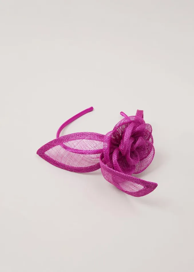 Women Phase Eight Fascinators and Hats Flower Headband Pink