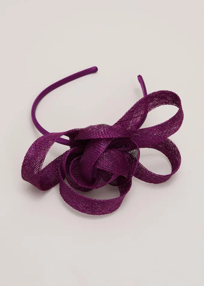 Women Phase Eight Fascinators and Hats Flower Headband Purple