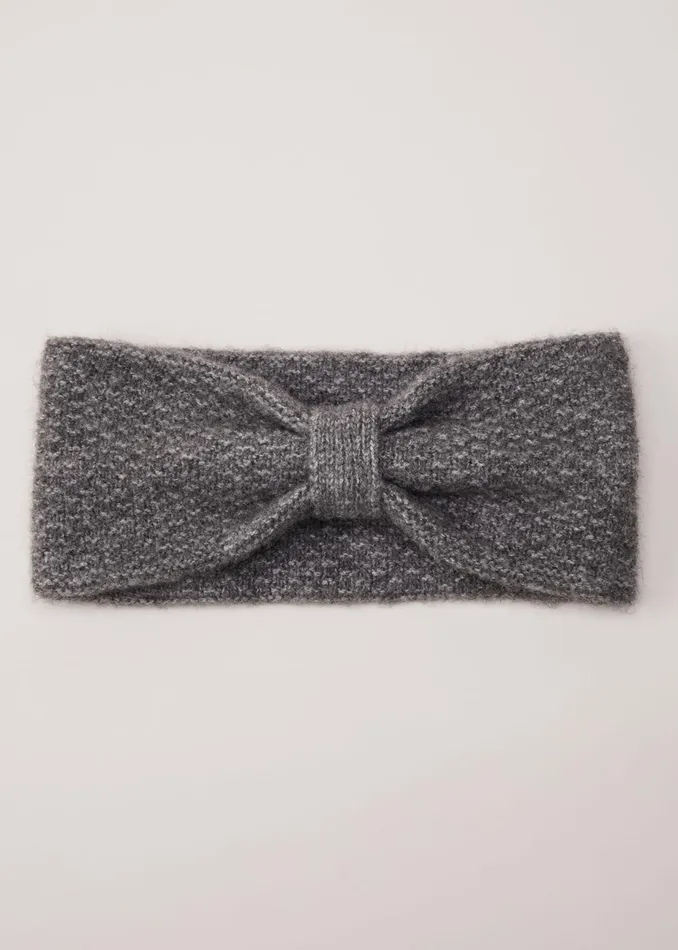 Women Phase Eight Fascinators and Hats Knitted Headband Grey