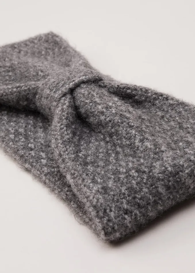 Women Phase Eight Fascinators and Hats Knitted Headband Grey
