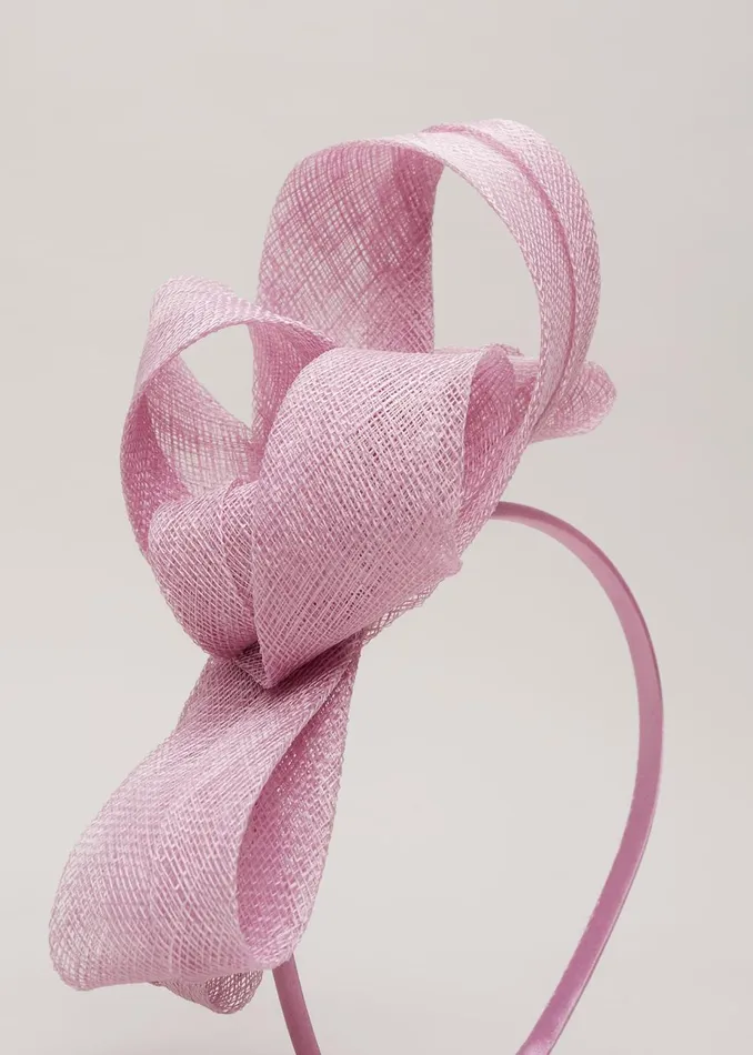 Women Phase Eight Fascinators and Hats Large Bow Headband Pink