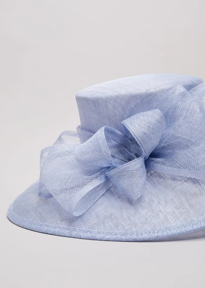 Women Phase Eight Fascinators and Hats Layered Bow Hat Pale Blue