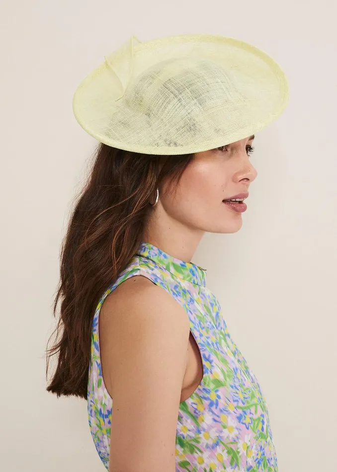 Women Phase Eight Fascinators and Hats Lemon Fascinator Lemon