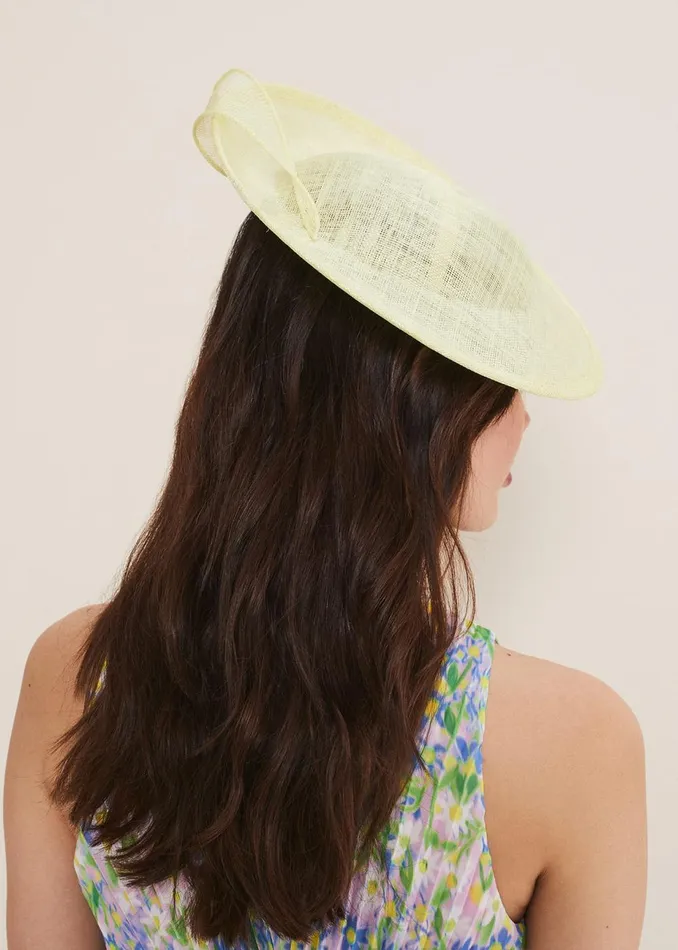 Women Phase Eight Fascinators and Hats Lemon Fascinator Lemon