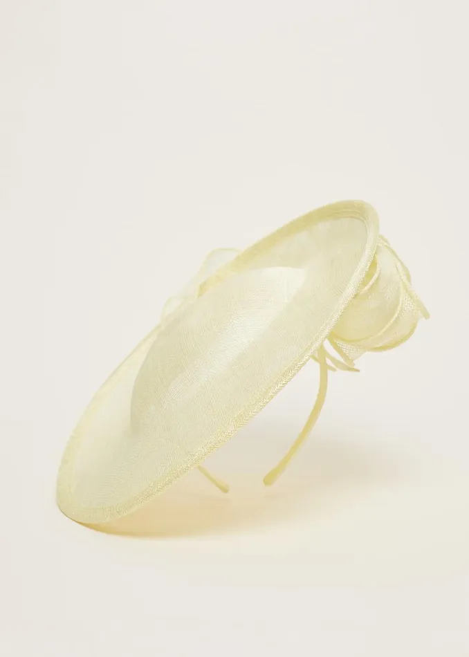 Women Phase Eight Fascinators and Hats Lemon Fascinator Lemon
