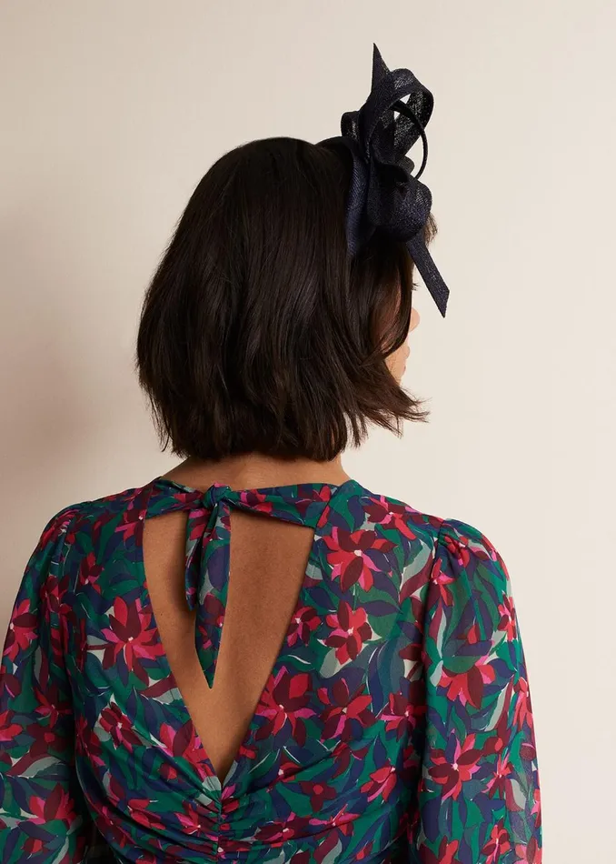 Women Phase Eight Fascinators and Hats Navy Bow Headband Navy