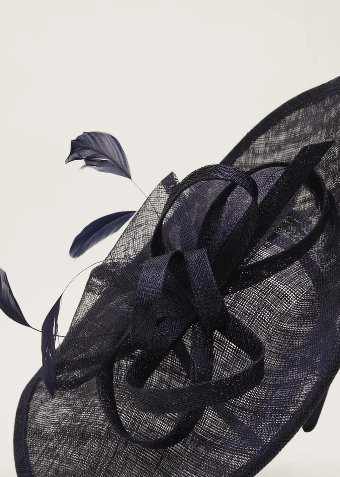 Women Phase Eight Fascinators and Hats Navy Fascinator Navy