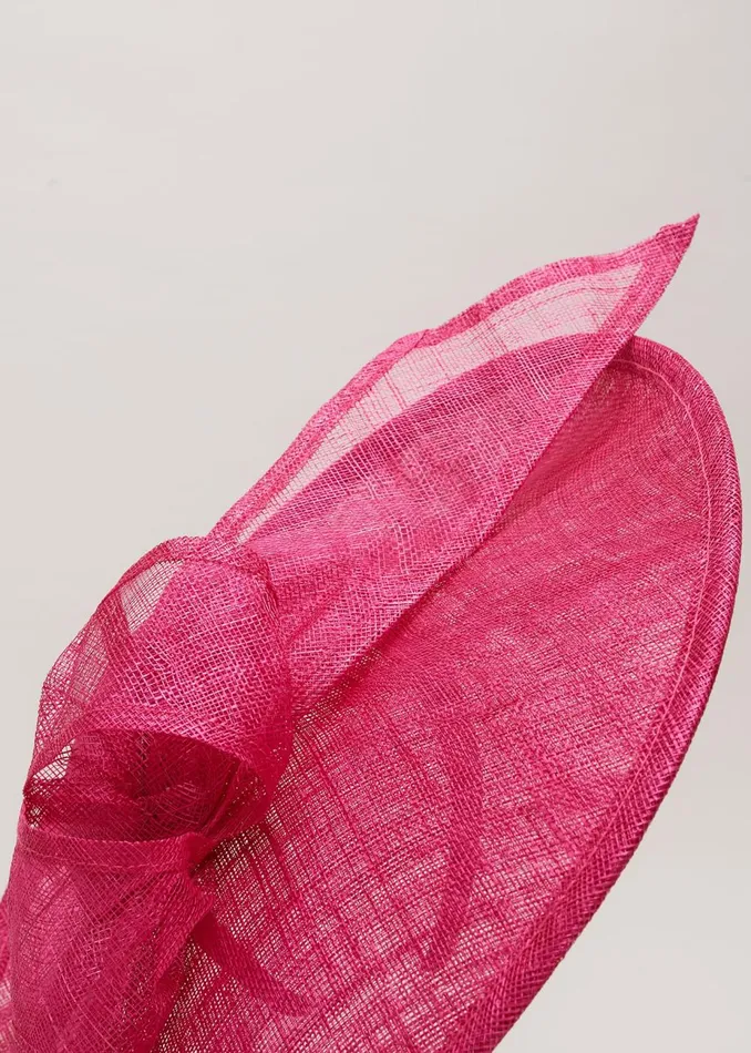 Women Phase Eight Fascinators and Hats Oversized Bow Disc Pink