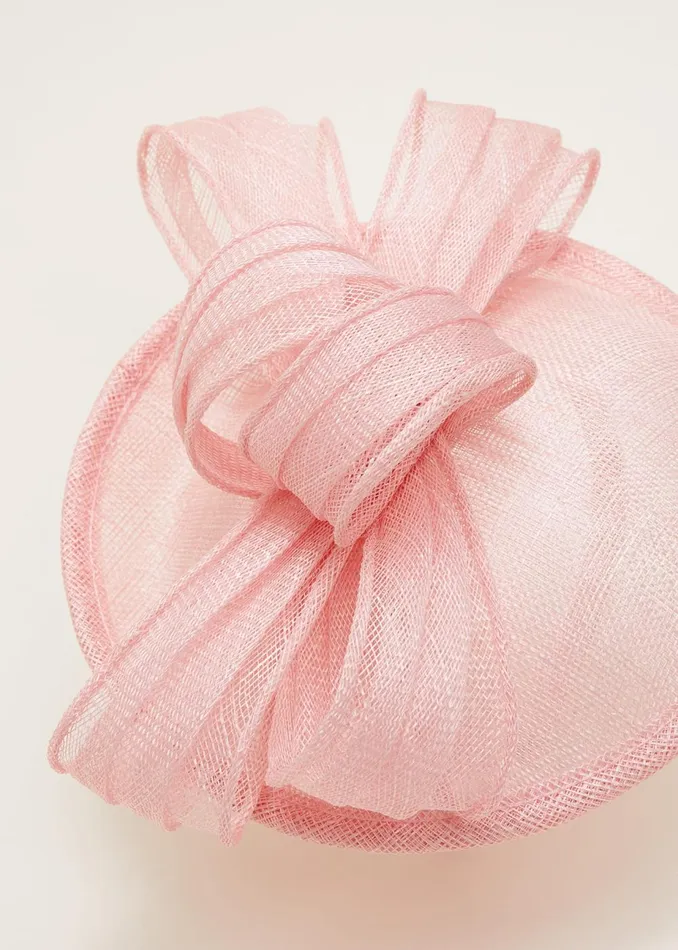 Women Phase Eight Fascinators and Hats Pink Bow Fascinator Rose Pink