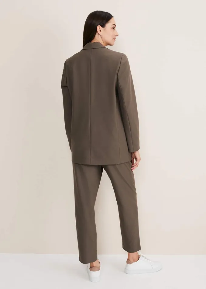Women Phase Eight Jackets Adela Soft Blazer Khaki