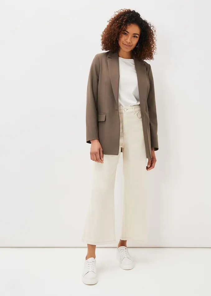 Women Phase Eight Jackets Adela Soft Blazer Khaki