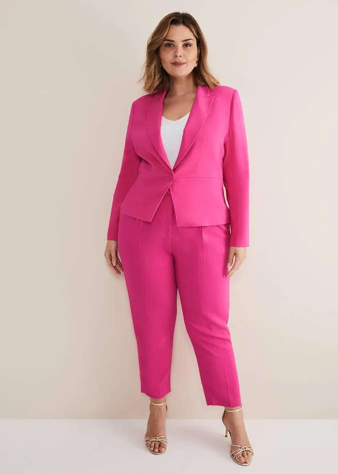 Women Phase Eight Jackets Adria Pink Blazer Hot Pink