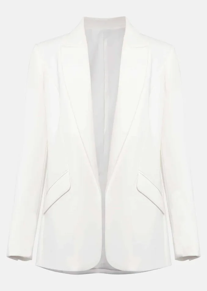 Women Phase Eight Jackets Amy Relaxed Jacket Ivory