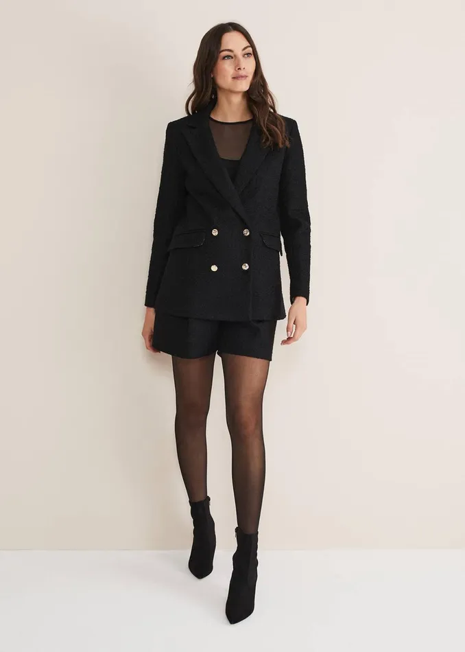 Women Phase Eight Jackets Auden Black Blazer Black
