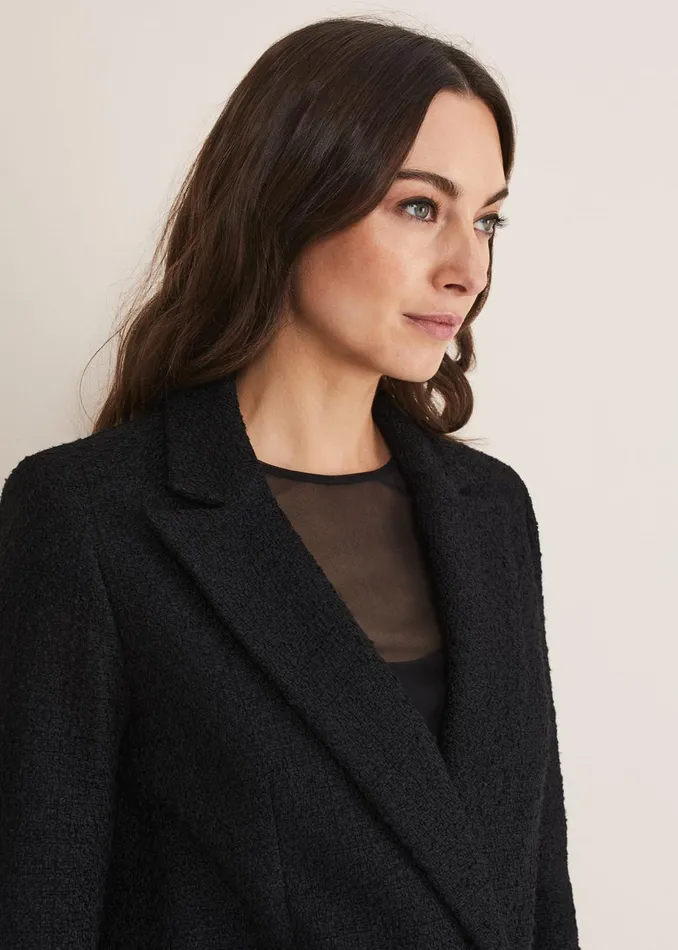 Women Phase Eight Jackets Auden Black Blazer Black