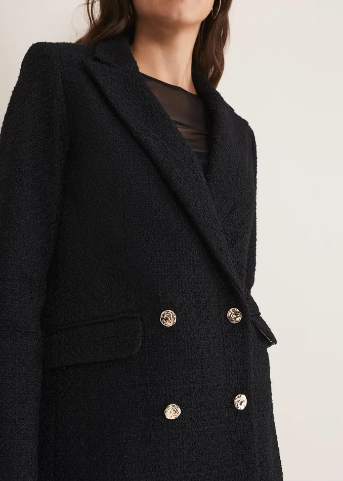 Women Phase Eight Jackets Auden Black Blazer Black