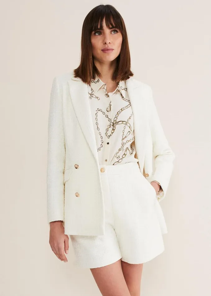 Women Phase Eight Jackets Auden Cream Blazer Cream