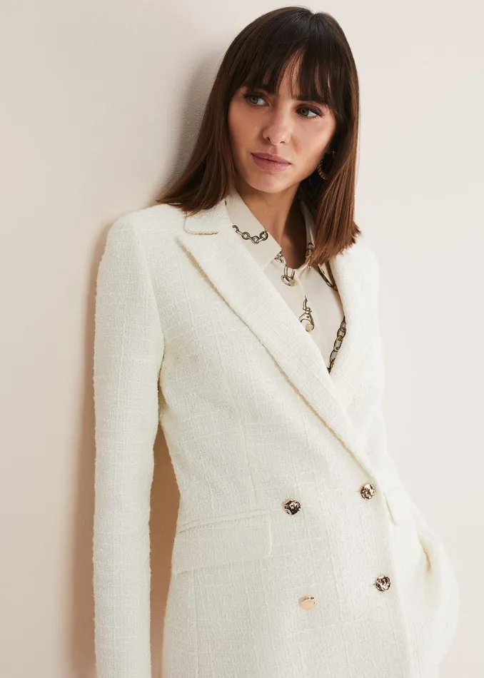Women Phase Eight Jackets Auden Cream Blazer Cream