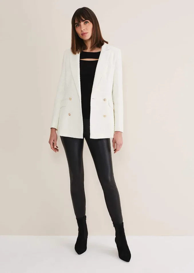 Women Phase Eight Jackets Auden Cream Blazer Cream
