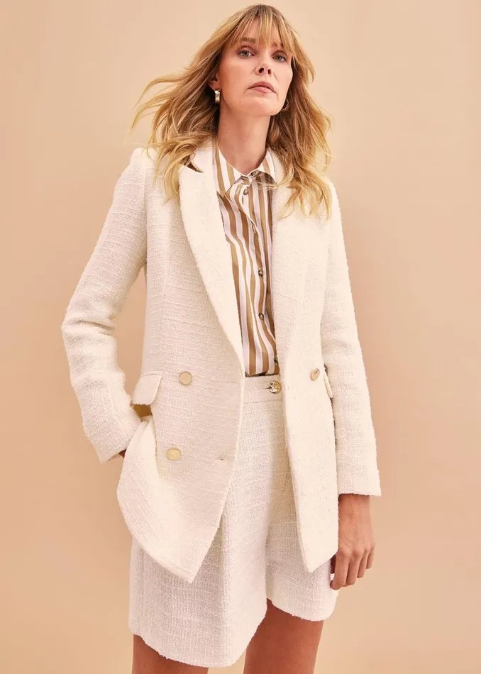 Women Phase Eight Jackets Auden Cream Blazer Cream