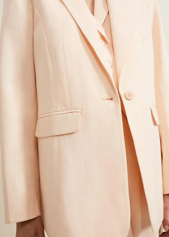 Women Phase Eight Jackets Bianca Peach Suit Jacket Coral