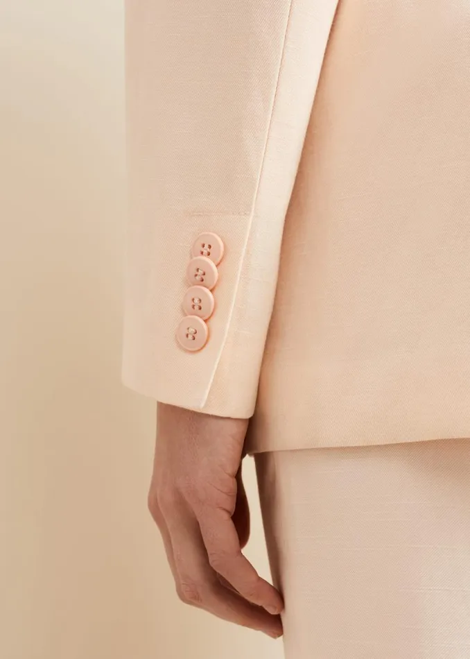 Women Phase Eight Jackets Bianca Peach Suit Jacket Coral