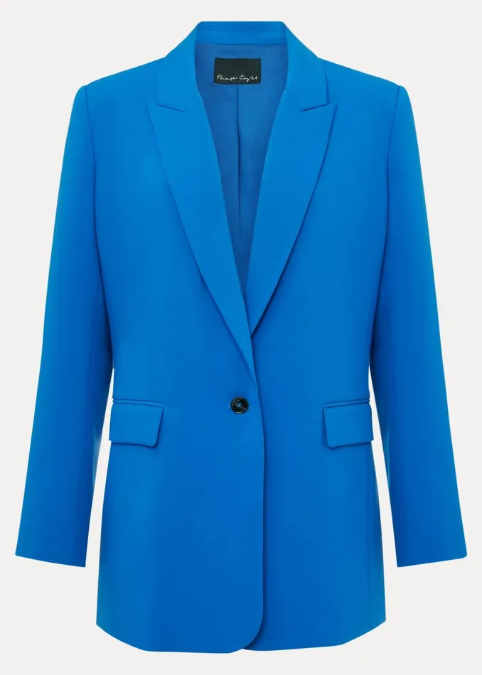 Women Phase Eight Jackets Brinley Cobalt Blazer Cobalt