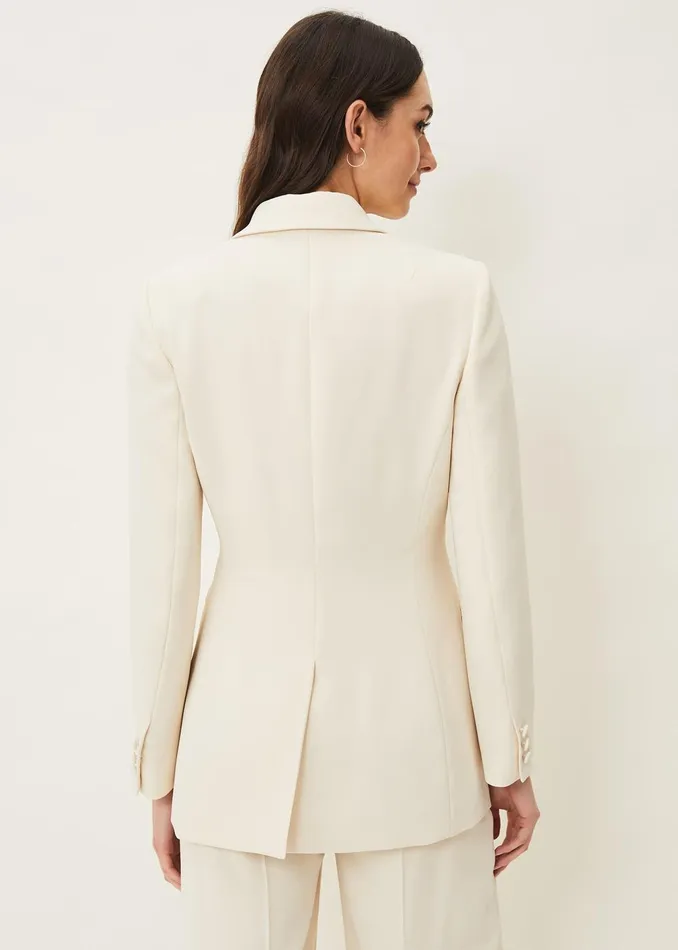 Women Phase Eight Jackets Cadie Suit Jacket Pearl