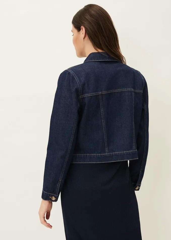 Women Phase Eight Jackets Caitlin Denim Jacket Blue