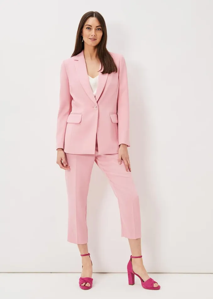 Women Phase Eight Jackets Calypso Pink Blazer Flamingo Pink