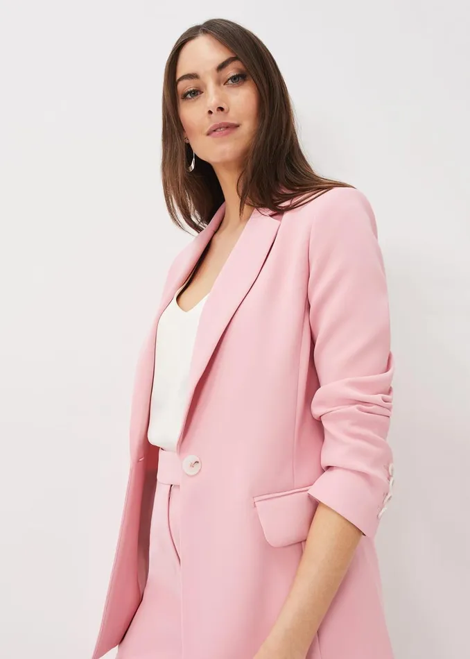 Women Phase Eight Jackets Calypso Pink Blazer Flamingo Pink