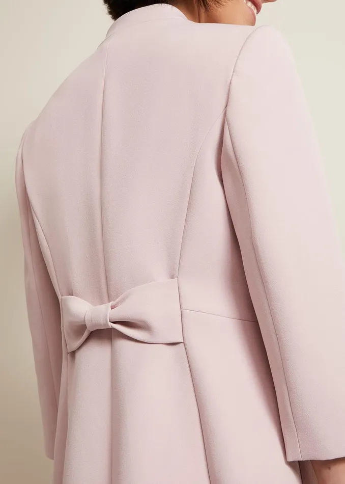 Women Phase Eight Jackets Daisy Tailored Coat Pale Pink