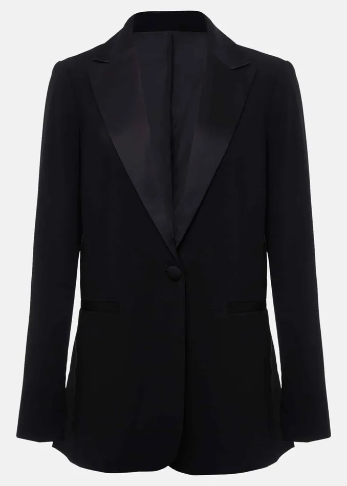 Women Phase Eight Jackets Elandra Black Tux Blazer Black