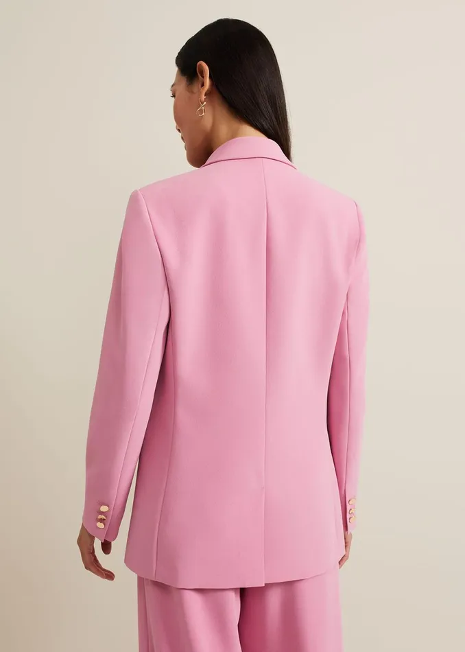 Women Phase Eight Jackets Elandra Pink Tux Blazer Pink