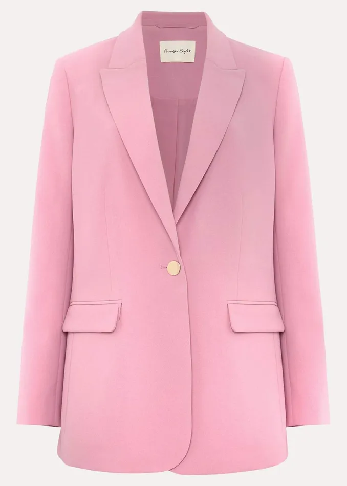 Women Phase Eight Jackets Elandra Pink Tux Blazer Pink