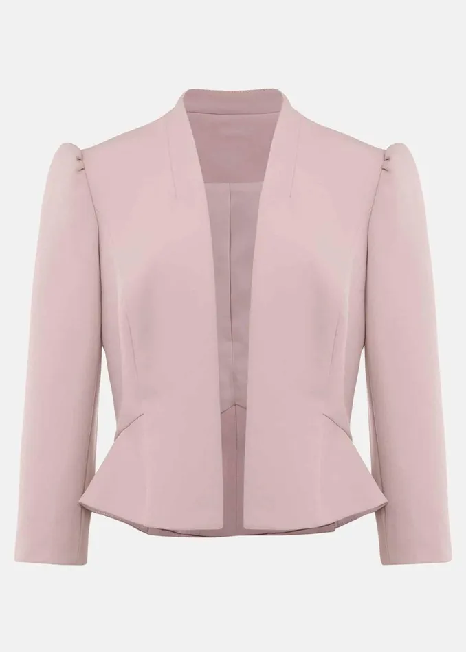 Women Phase Eight Jackets Isabella Bow Jacket Antique Rose