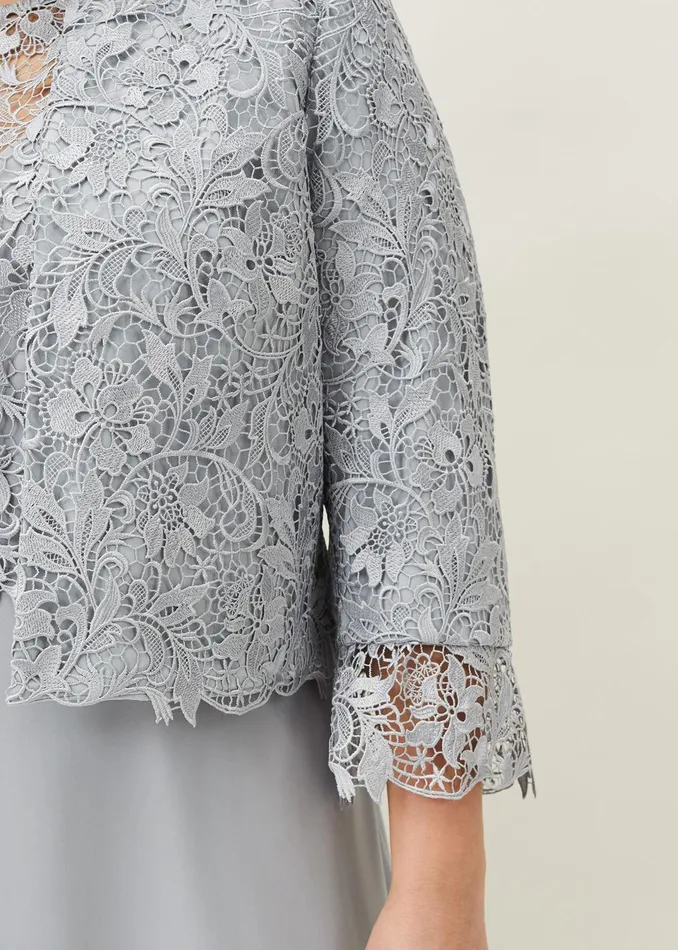 Women Phase Eight Jackets Luisa Lace Occasion Jacket Mineral