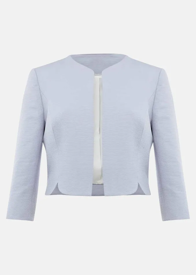 Women Phase Eight Jackets Maria Textured Jacklet Mineral