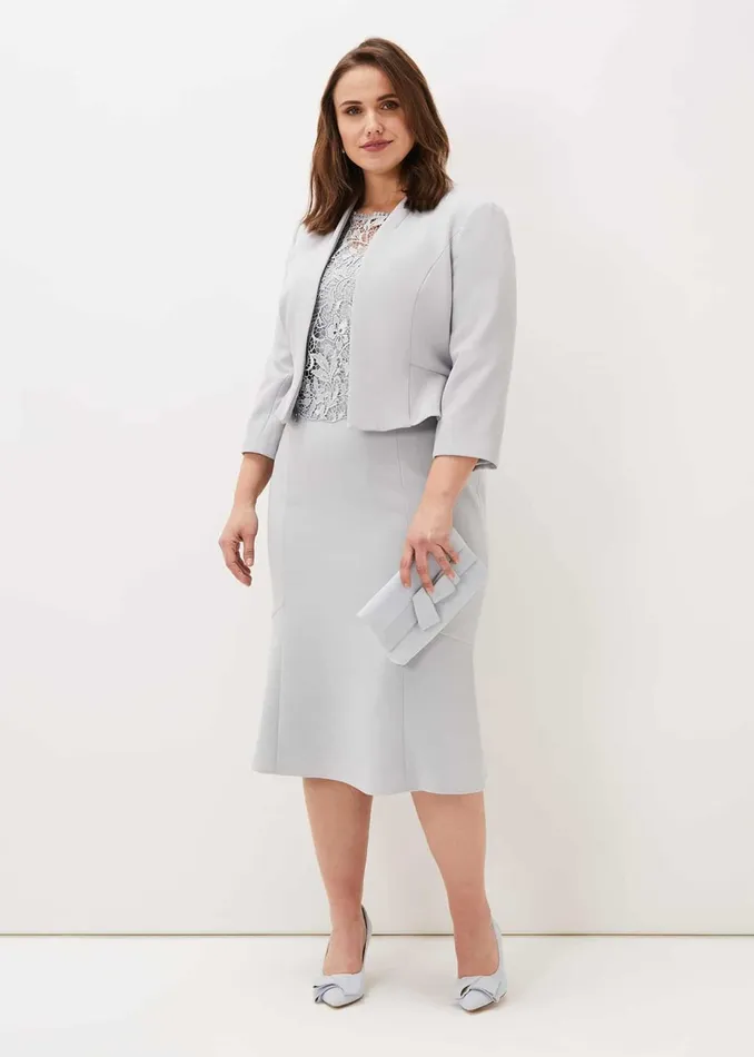 Women Phase Eight Jackets Mariposa Occasion Jacket Mineral