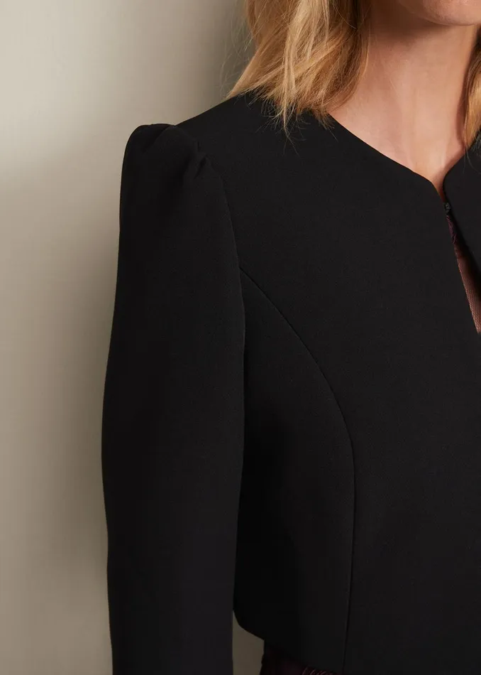 Women Phase Eight Jackets Nina Black Occasion Jacket Black
