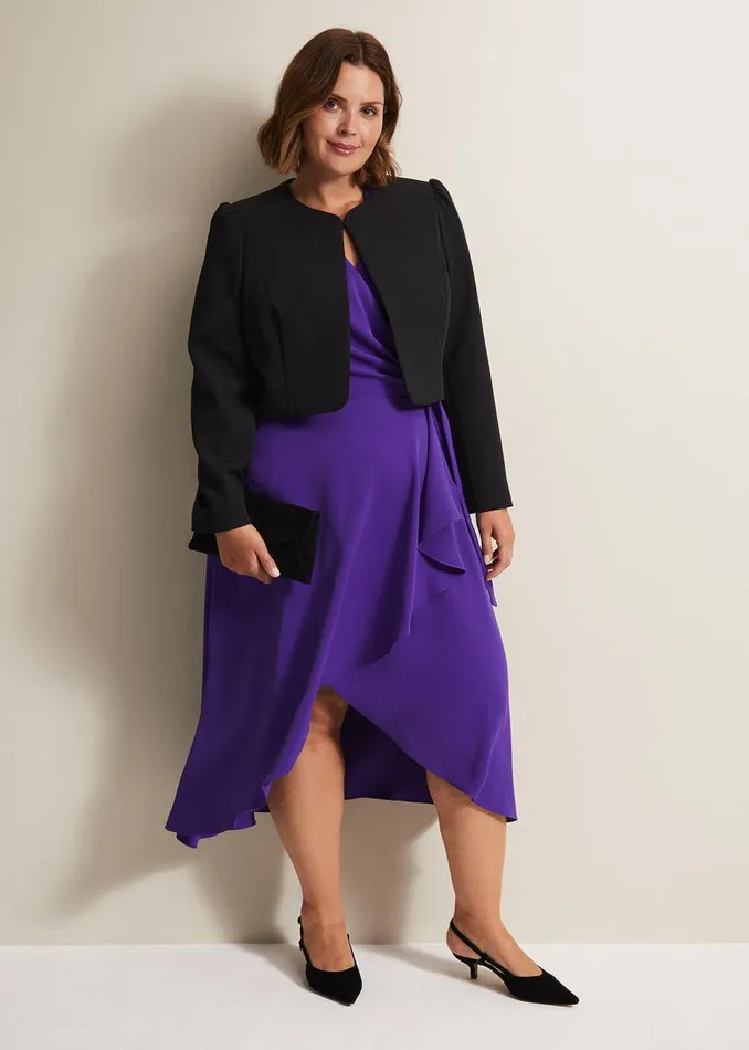 Women Phase Eight Jackets Nina Black Occasion Jacket Black