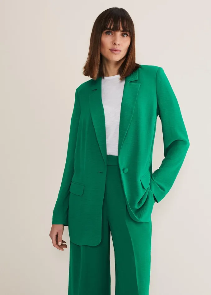 Women Phase Eight Jackets Opal Green Blazer Green