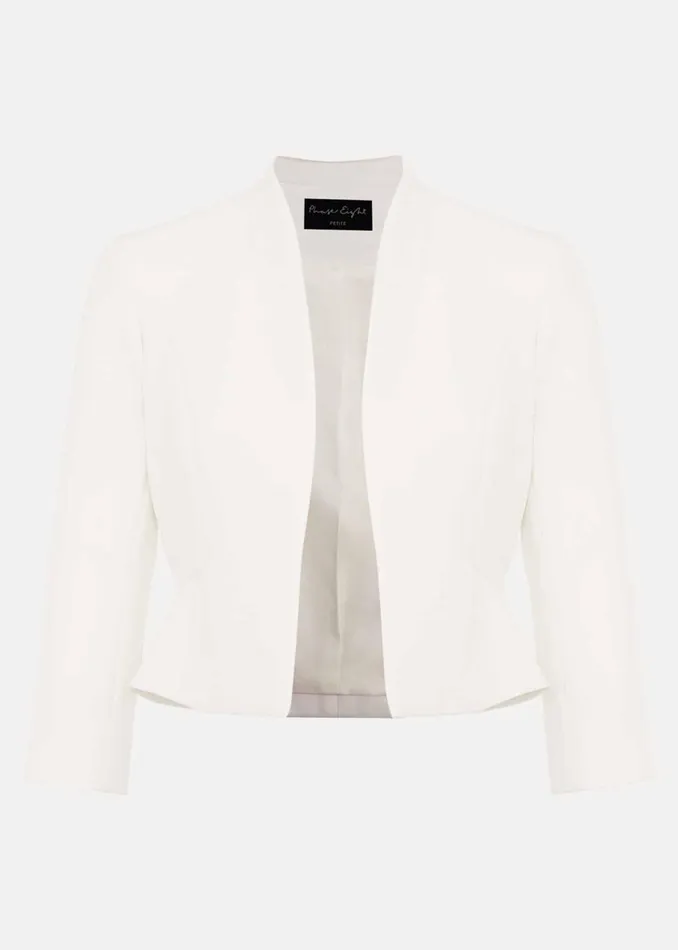 Women Phase Eight Jackets Petite Daisy Jacket Ivory