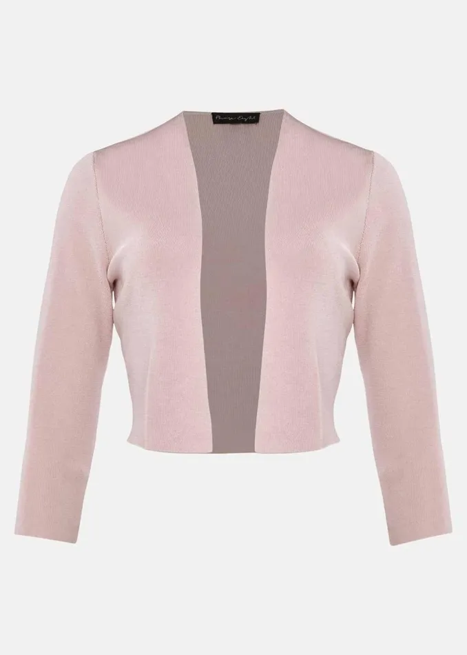 Women Phase Eight Jackets Salma Lightweight Knitted Jacket Antique Rose