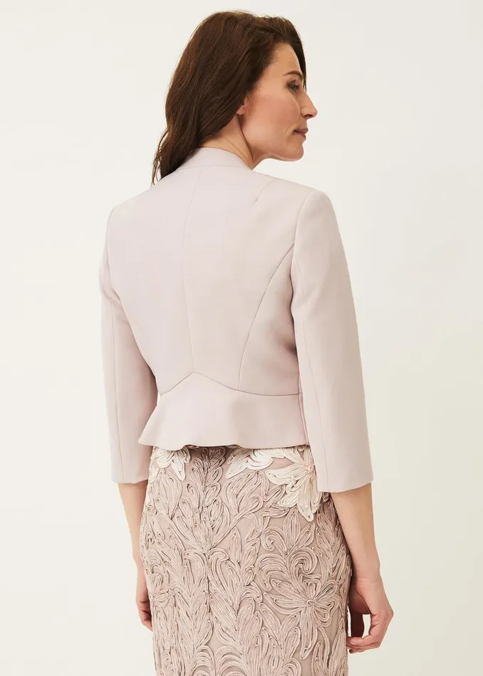 Women Phase Eight Jackets Taylor Occasion Jacket Taupe